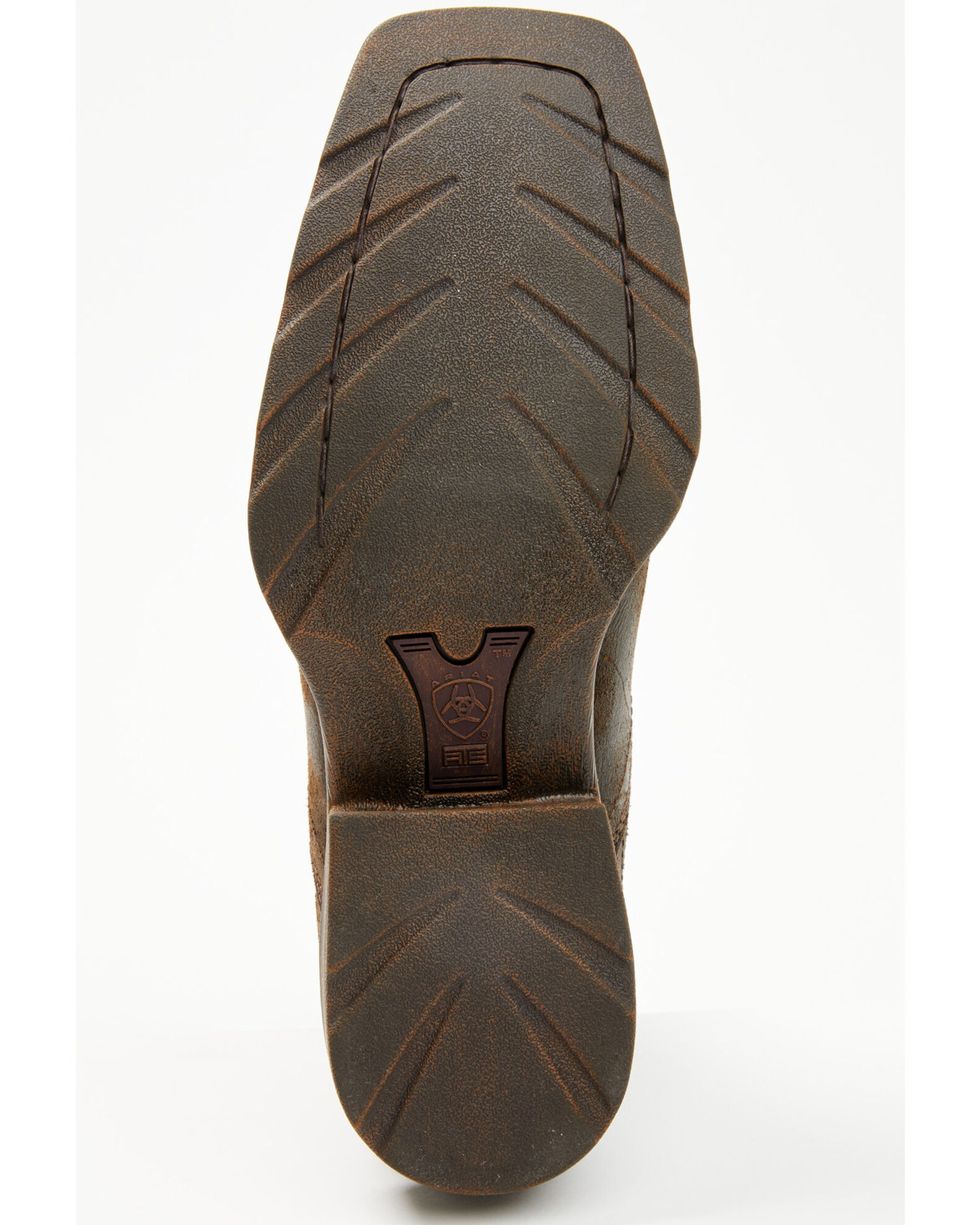 Image #7 - Ariat Men's Midtown Rambler Stone Chelsea Boots - Square Toe, Black, hi-res
