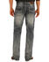 Image #1 - Rock & Roll Denim Men's Double Barrel Small "V" Straight Leg Jeans, , hi-res