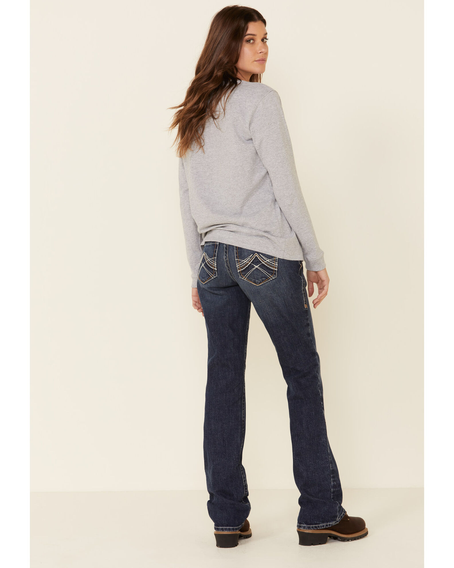 Ariat jeans boot barn hot sale