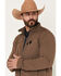 Image #2 - RANK 45&reg; Men's Richwood Softshell Jacket, Brown, hi-res