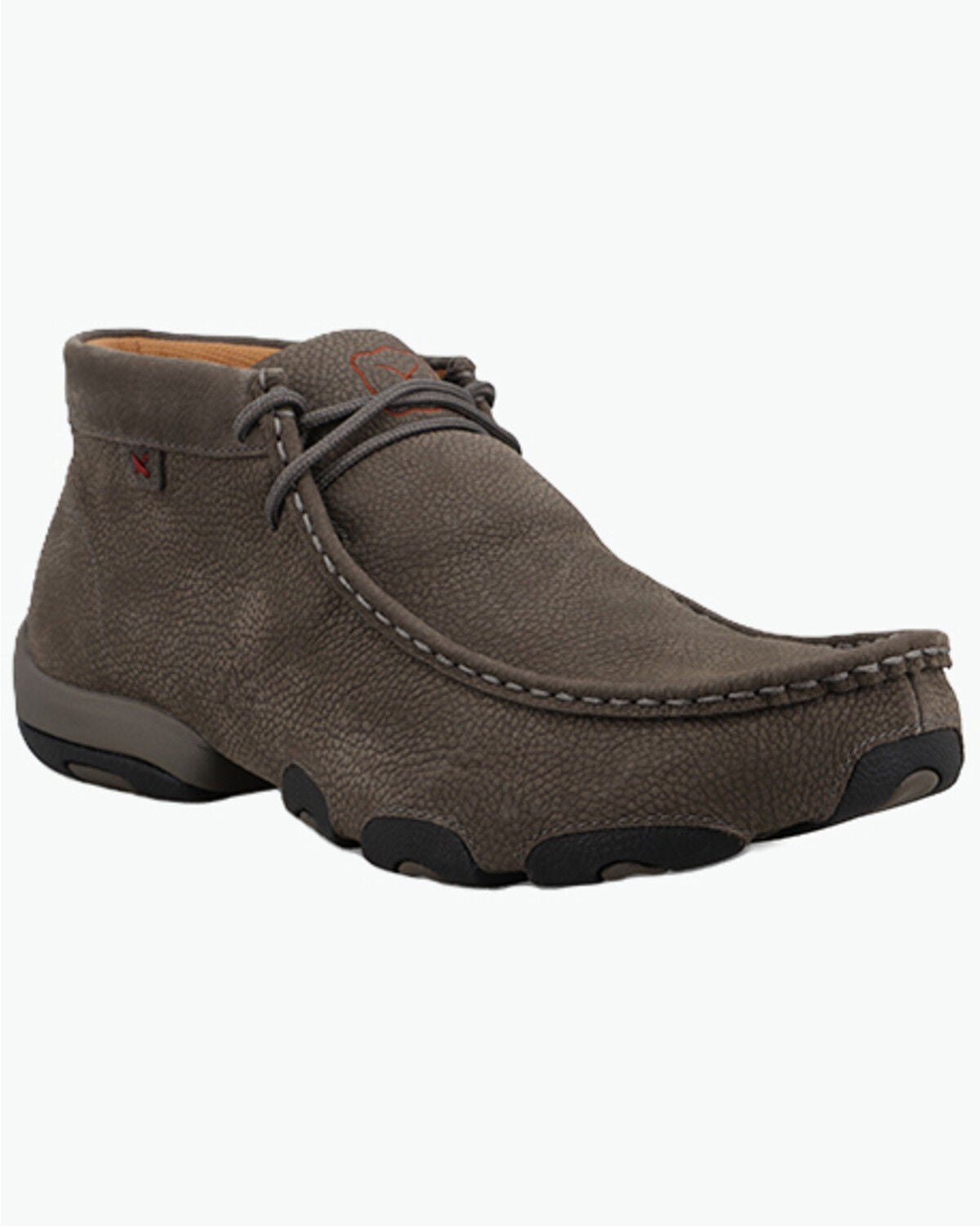 Image #1 - Twisted X Men's Weather Chukka Driving Mocs, Grey, hi-res