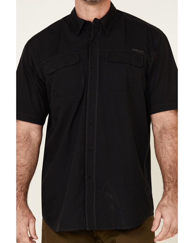 ariat short sleeve western shirts