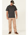 Image #2 - Hawx Men's Forge Short Sleeve Work Pocket T-Shirt , Charcoal, hi-res