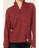 Image #2 - Ariat Women's Rebar Gridwork Baselayer 1/4 Zip T-Shirt, Red, hi-res