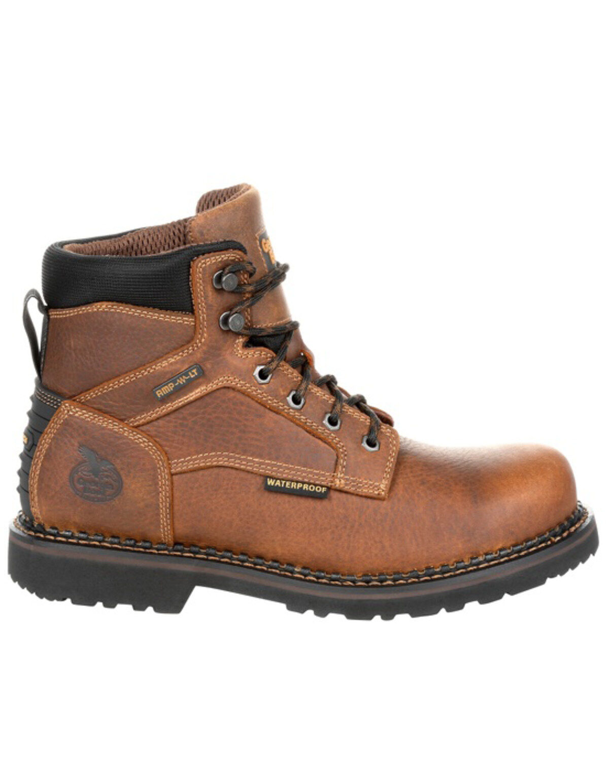 men's soft toe waterproof work boots