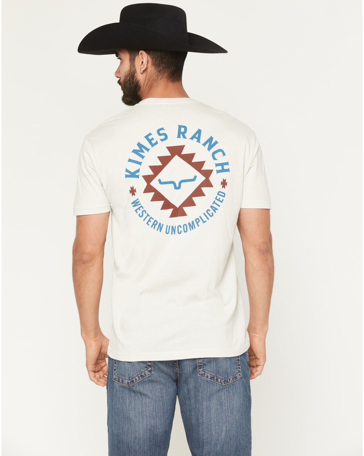 Kimes Ranch Men's Vaugh Logo Short Sleeve Graphic T-Shirt, Sand, hi-res