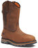 Image #1 - Timberland PRO Men's BOA® True Grit Pull-On Waterproof Work Boots - Composite Toe, Brown, hi-res