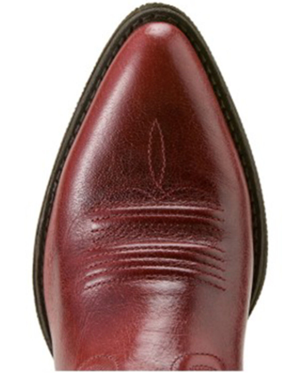 Image #6 - Ariat Women's Maggie Western Booties - Round Toe, Red, hi-res