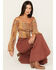 Beyond The Radar Women's Multi Patchwork Smocked Top, Multi, hi-res
