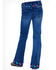 Image #1 - Cowgirl Tuff Girls' Ride Fast Trouser, , hi-res