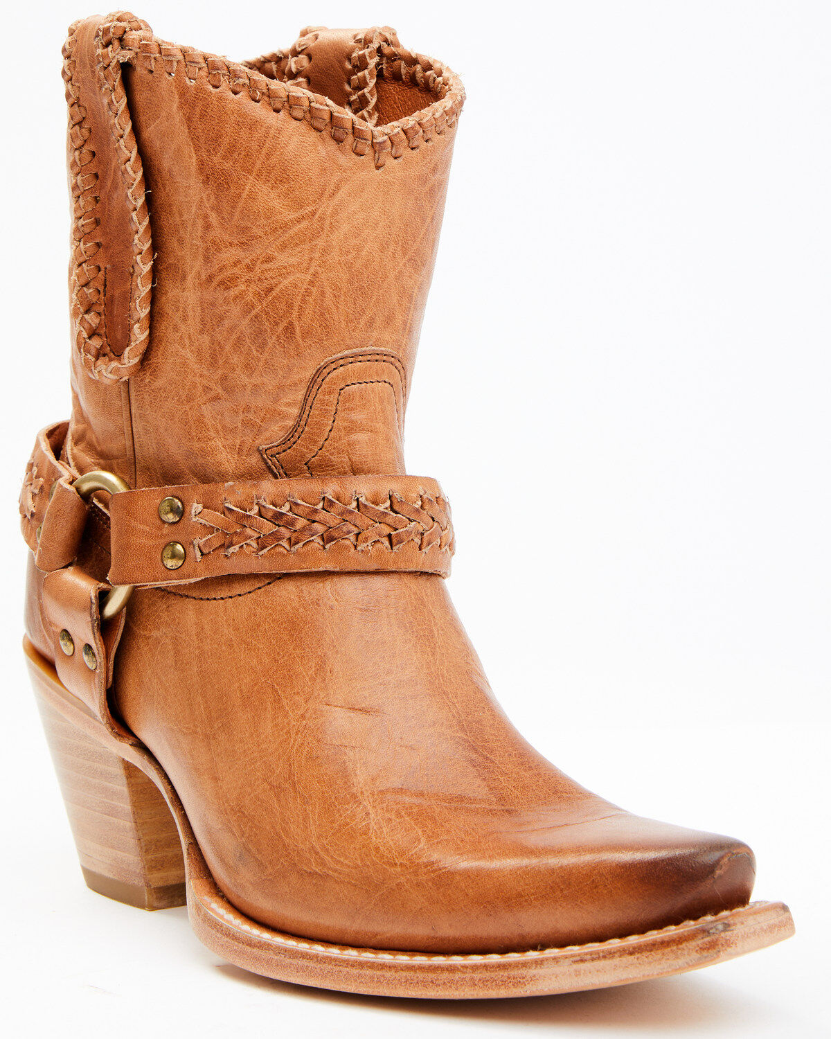 Cleo + Wolf Women's Willow Fashion Booties - Snip Toe, Tan, hi-res