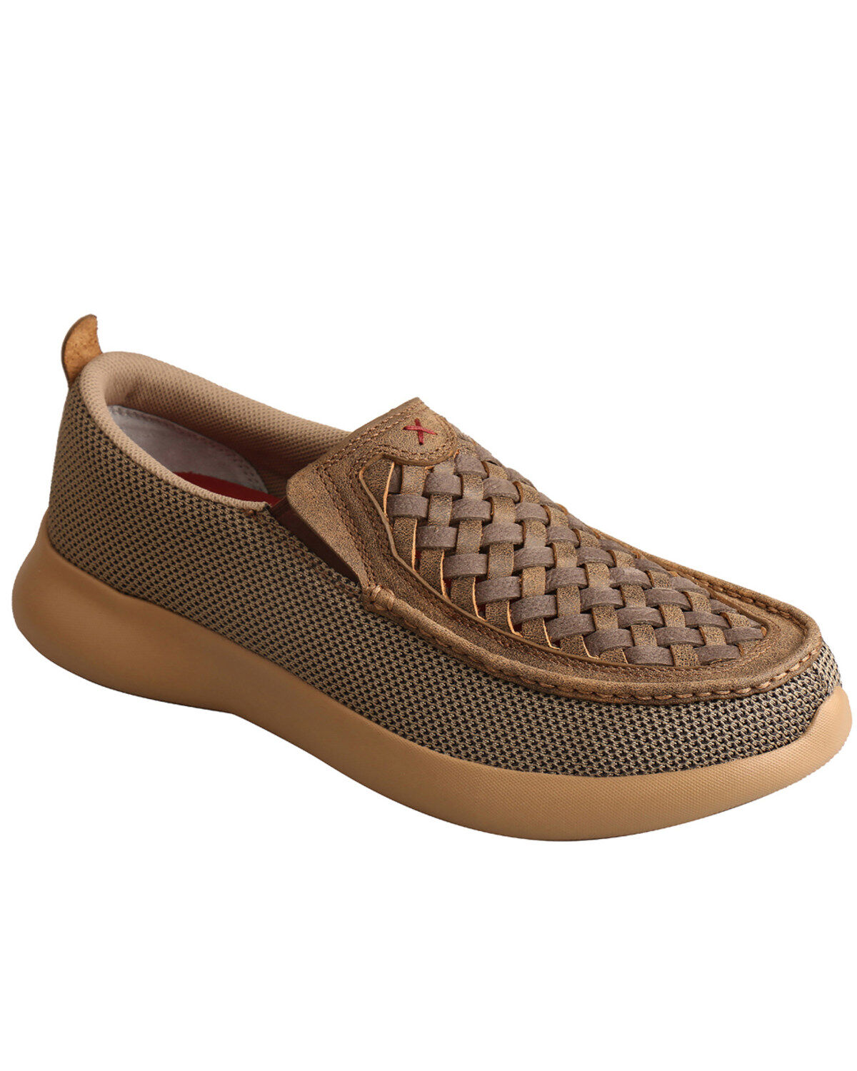 Image #1 - Twisted X Men's EVA12R Slip-On Shoes - Moc Toe, , hi-res