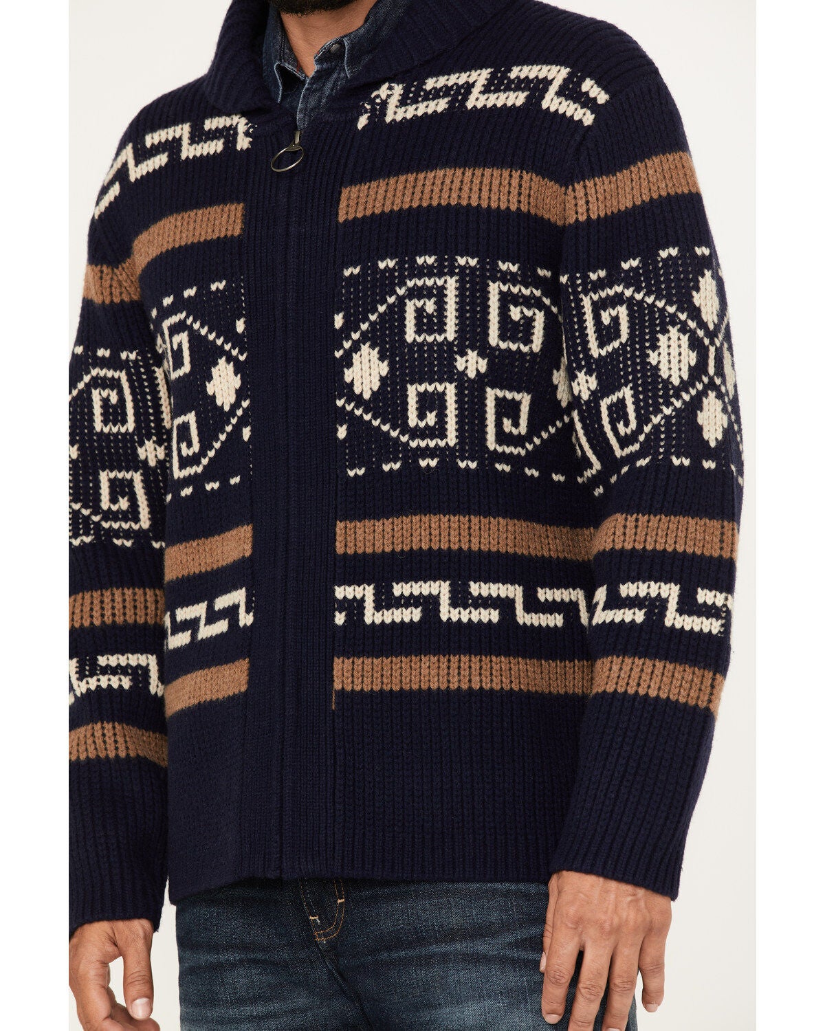 Image #3 - Pendleton Men's The Original Westerley Cardigan Sweater, , hi-res