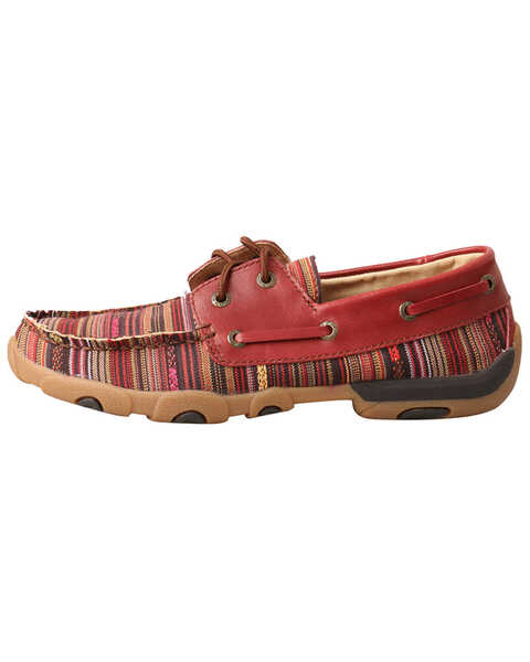 Image #3 - Twisted X Women's Boat Shoe Driving Mocs , , hi-res
