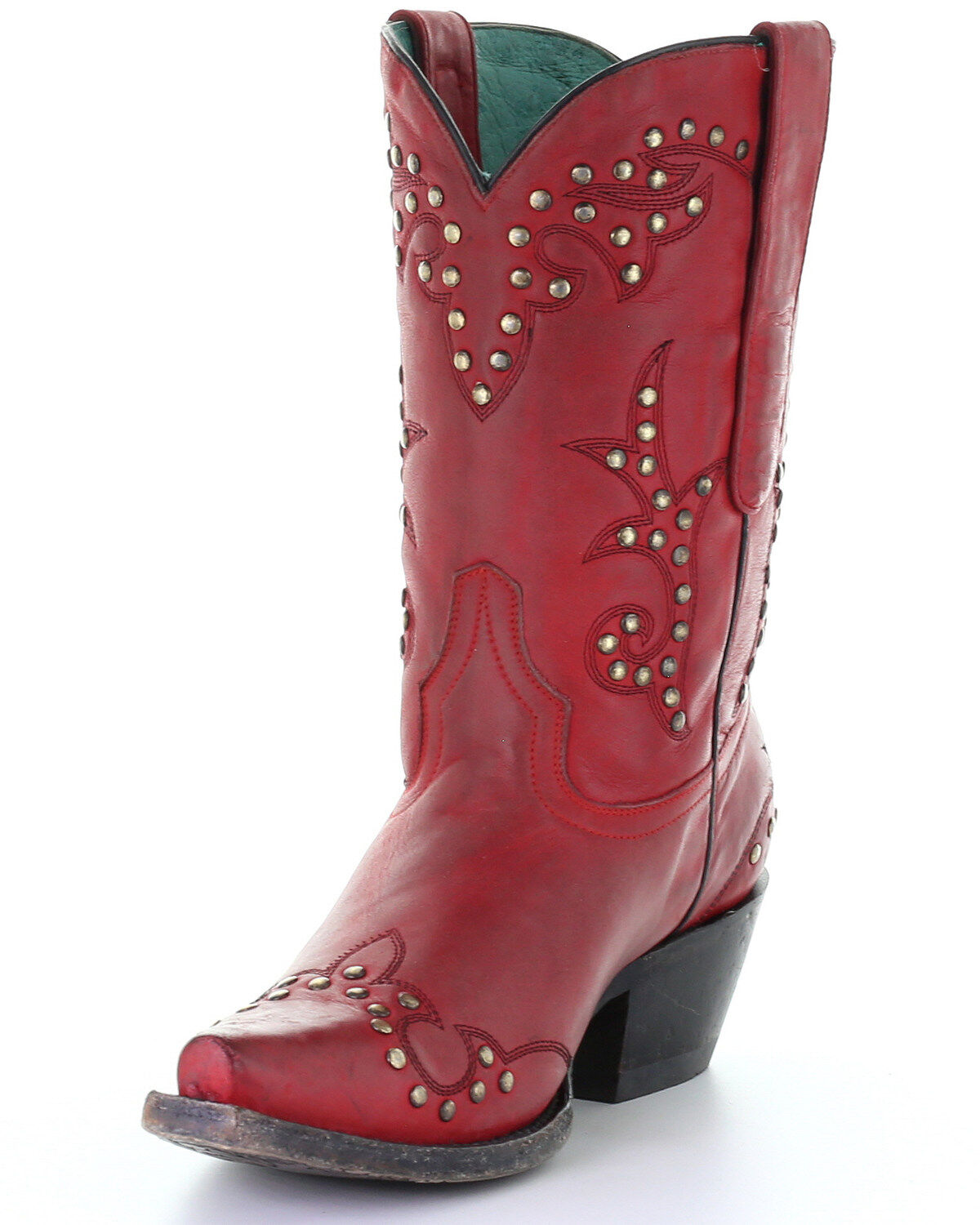 corral red cowboy boots