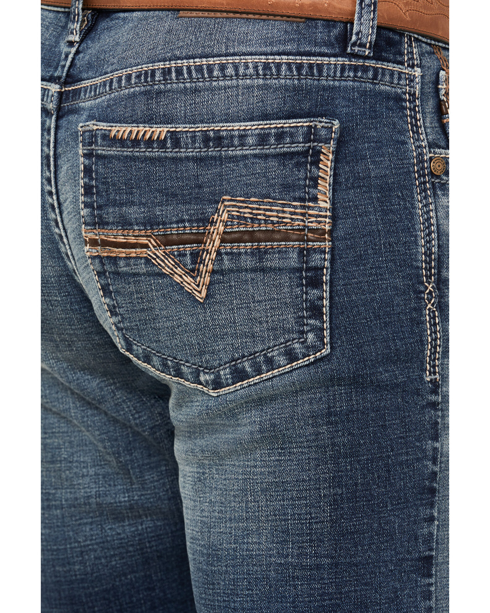 Product Name: Cody James Men's Sundance Dark Wash Slim Straight Stretch  Denim Jeans