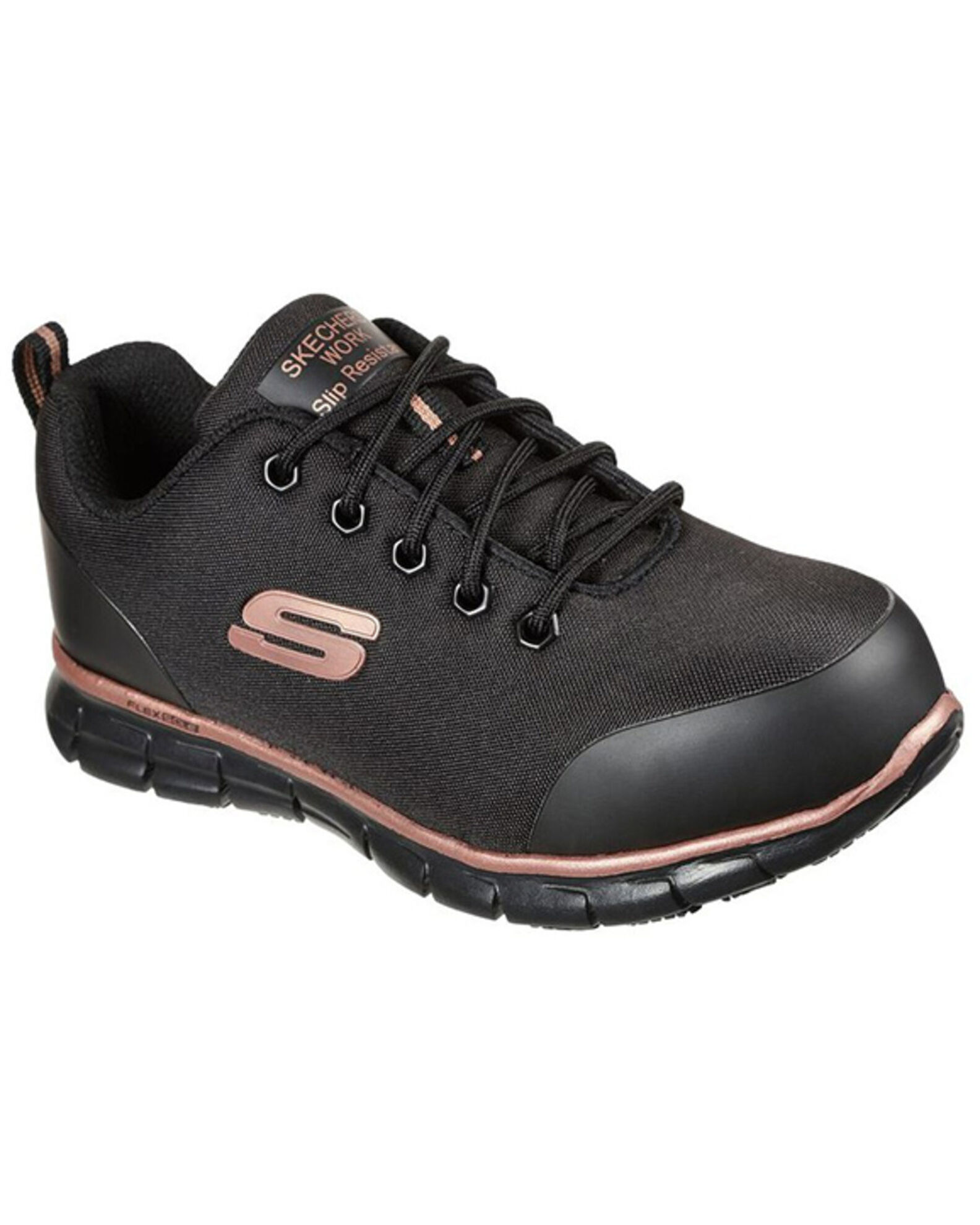 Skechers Track Lightweight Chiton Work Shoes Alloy Toe | Boot Barn