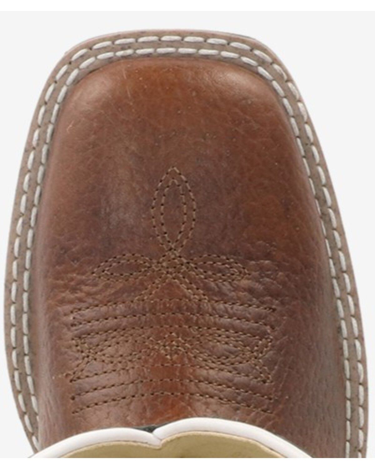 Image #5 - Smoky Mountain Little Boys' Grant Western Boots - Broad Square Toe, Black, hi-res