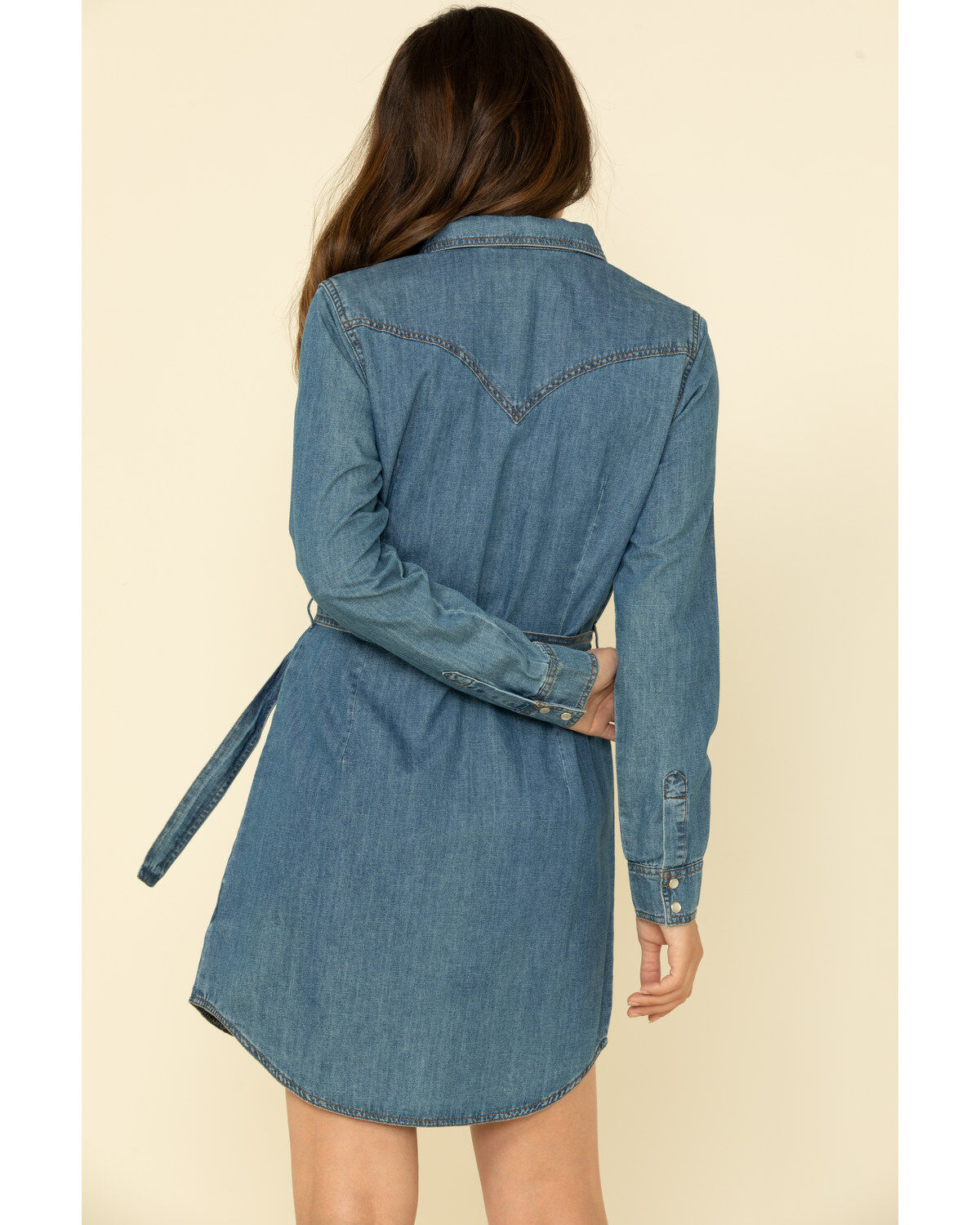 wrangler denim dress
