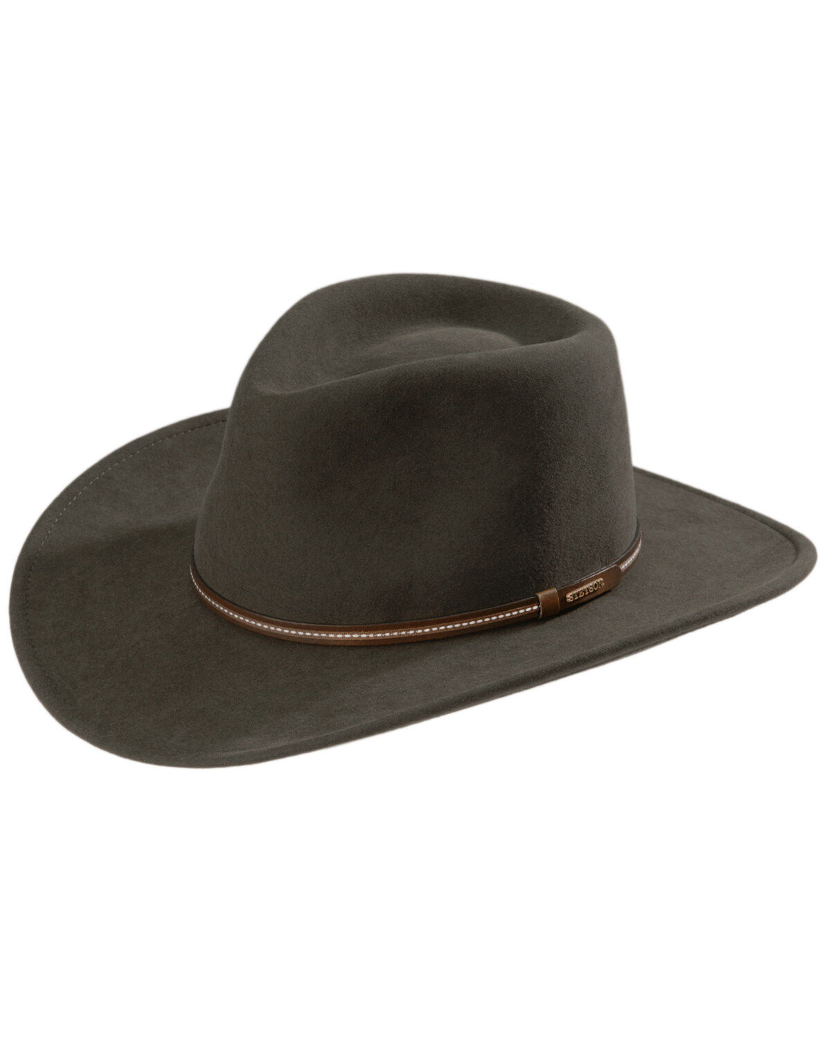 Image #1 - Stetson Gallatin Crushable Wool Hat, Sage, hi-res
