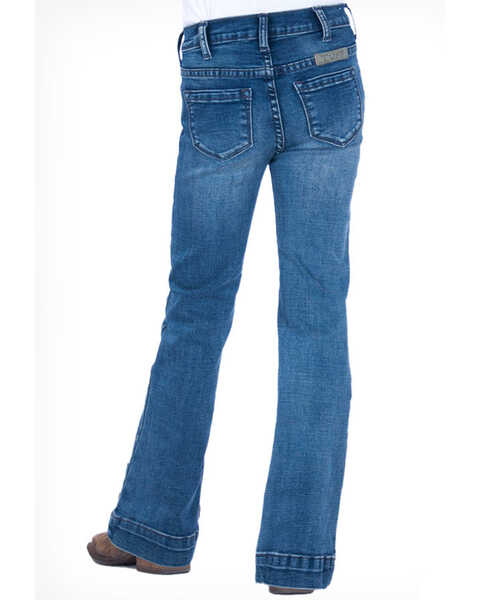 Cowgirl Tuff Girls' Medium Trouser Jeans , Blue, hi-res