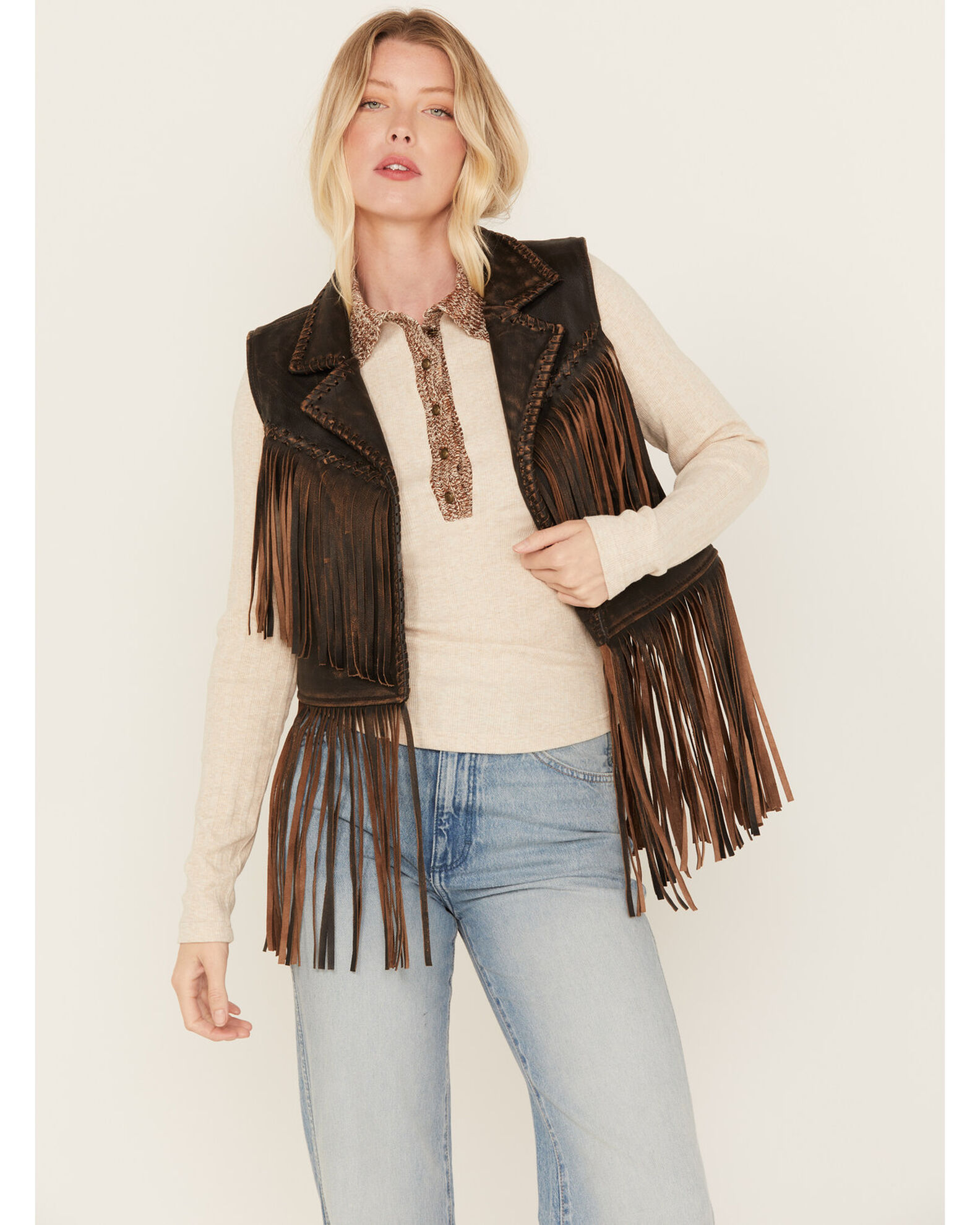 Cripple creek suede vest hotsell
