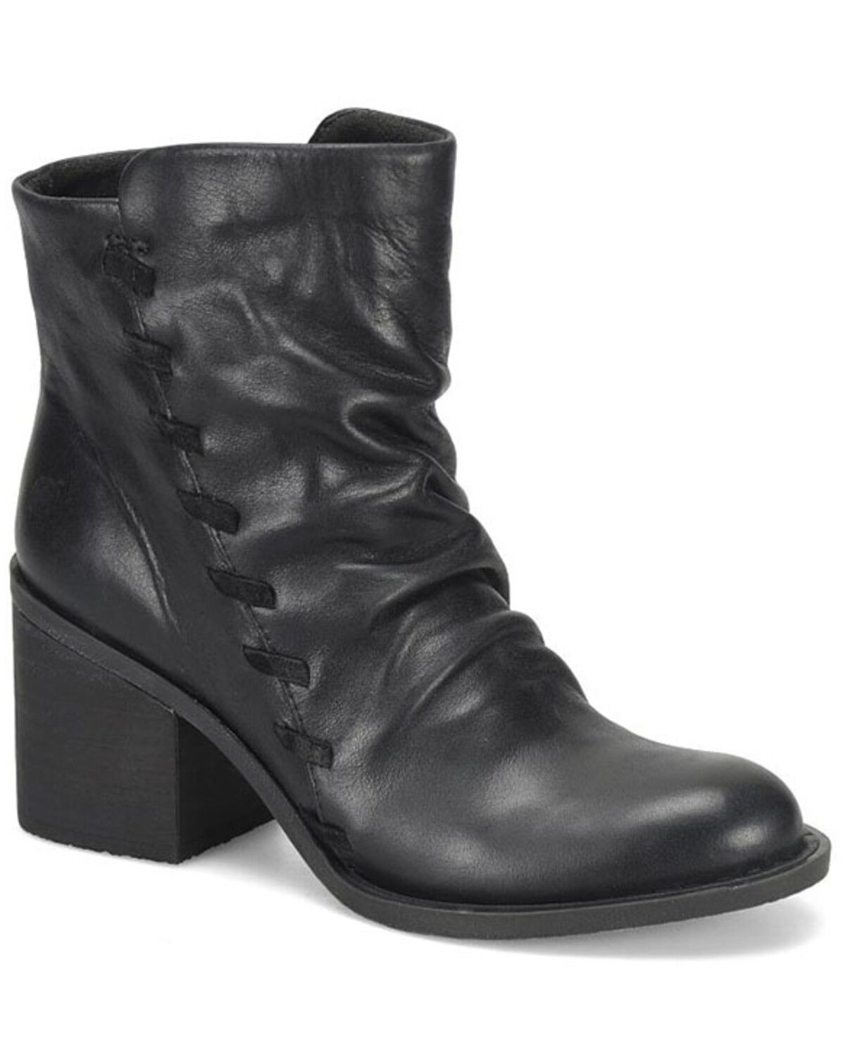 Image #1 - Born Women's Toni Fashion Boots - Round Toe, Black, hi-res