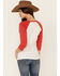 Image #5 - Cruel Girl Women's Jean Baby Graphic Ringer Tee, Red/white/blue, hi-res
