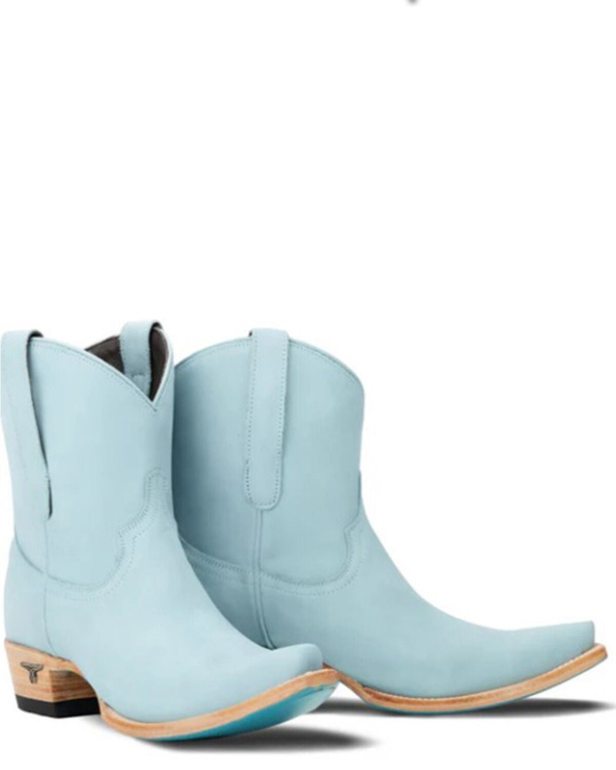 Lane Women's Emma Jane Western Booties - Snip Toe, Blue, hi-res
