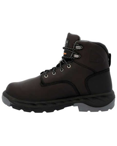 Georgia Boot Men's Puncture Resistant Internal Metatarsal Work Boots - Alloy Toe, Black, hi-res