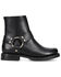 Image #2 - Frye Women's Veronica Flex Harness Boots - Round Toe, Black, hi-res
