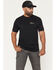 Image #2 - Troll Co Men's Headstrong Short Sleeve Graphic T-Shirt, Black, hi-res