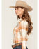 Image #2 - Wrangler Retro Women's Boot Barn Exclusive Plaid Print Long Sleeve Pearl Snap Flannel Shirt, Multi, hi-res