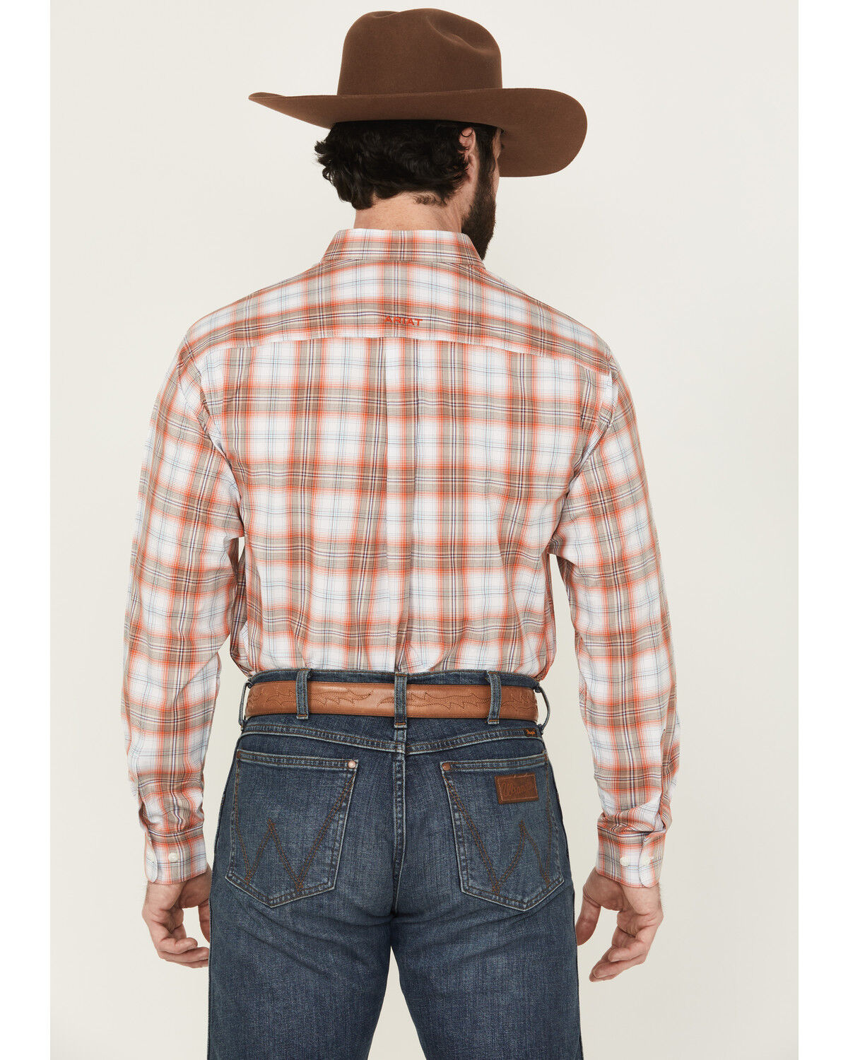 Ariat Men´s Wallis Pro Series Plaid Print Long Sleeve Button-Down Stretch WesternShirt teamlce.in - Image 5