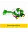 Image #3 - John Deere Lights & Sounds Farmin' Friends Toy Hauling Set with Truck and Backhoe Tractor, Multi, hi-res