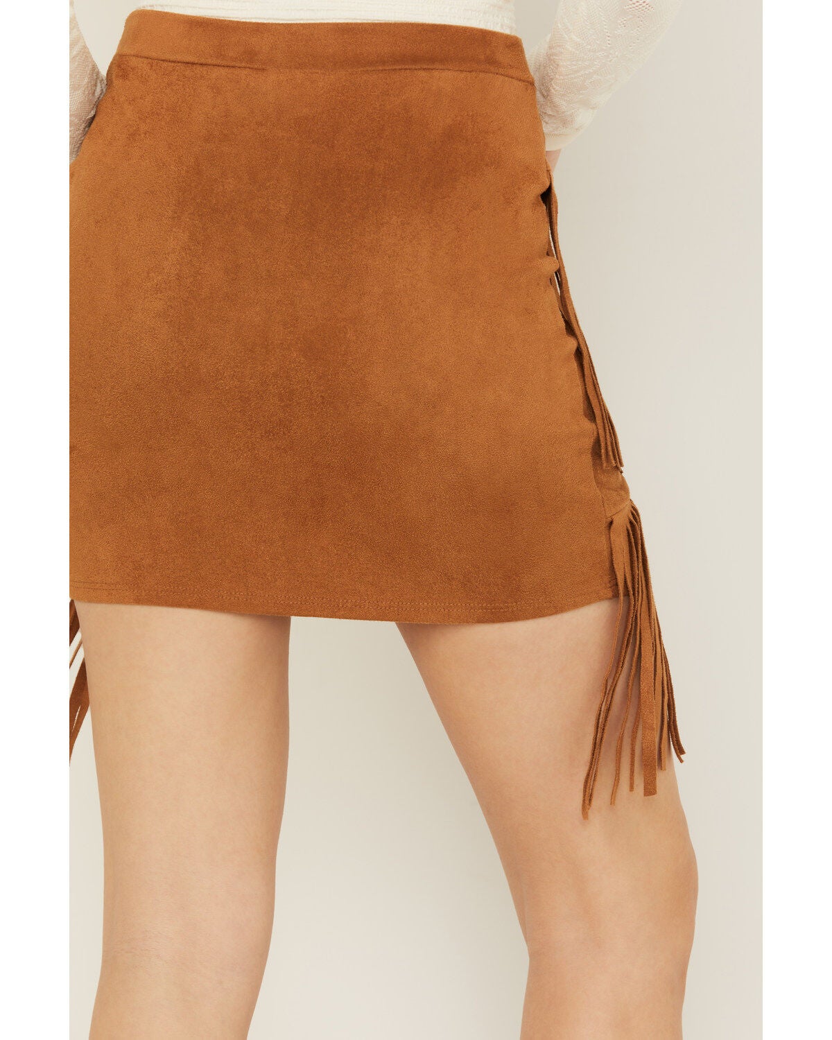 Howdy fringe skirt - Black