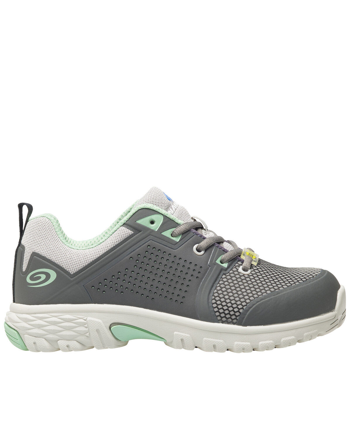 Image #2 - Nautilus Women's Zephyr Work Shoes - Composite Toe, Grey, hi-res