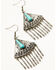Image #2 - Shyanne Women's Isla Oasis Chandelier Earrings, Silver, hi-res