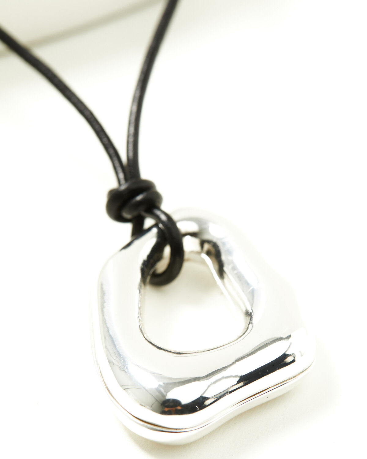 Image #2 - Shyanne Women's Molten Pendant Necklace, Silver, hi-res