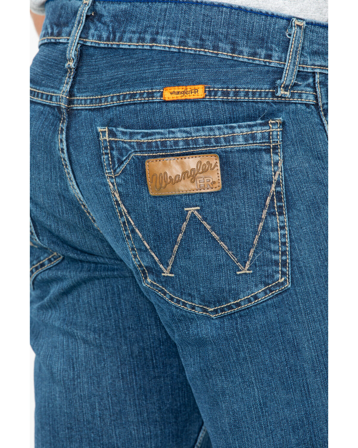 wrangler jeans back pocket