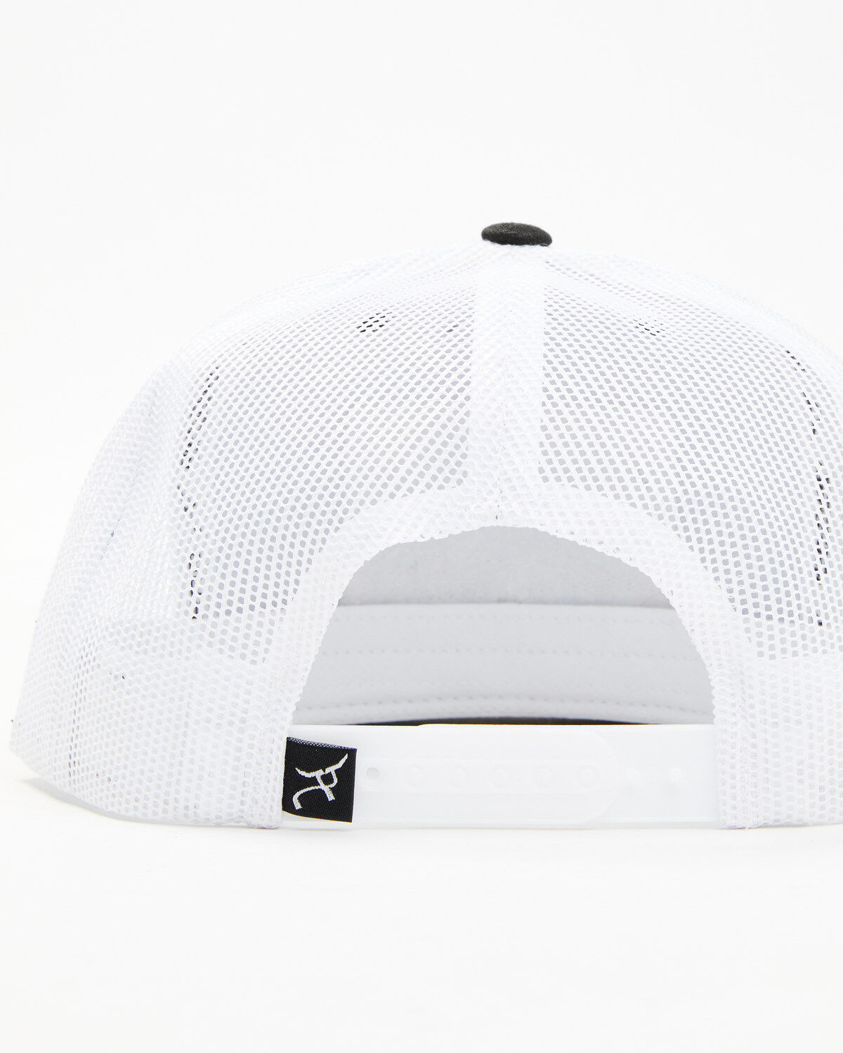 Image #3 - RopeSmart Men's Monochrome Ranch Life Trucker Cap, Black, hi-res
