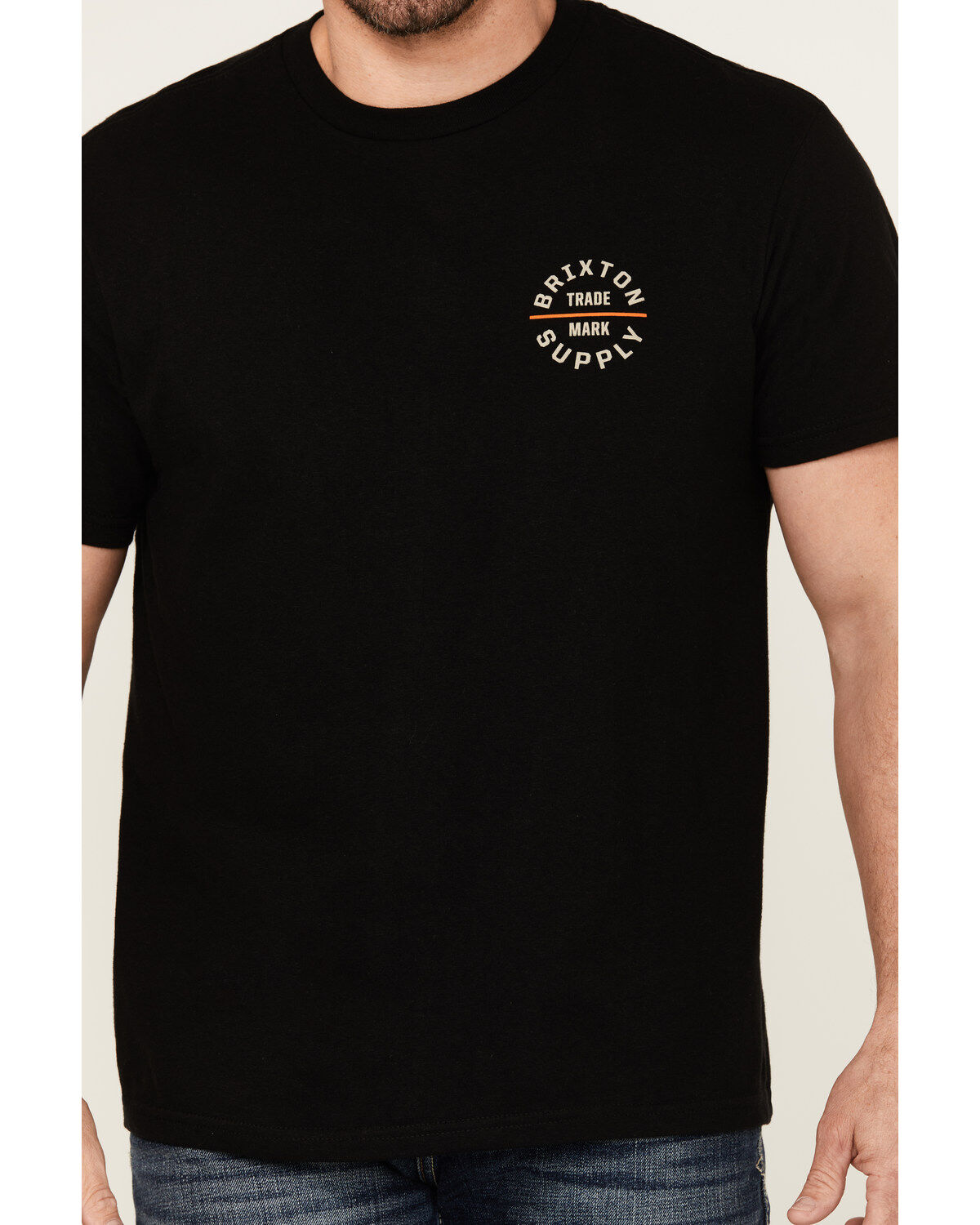 Product Name:  Brixton Men's Oath Logo Short Sleeve Graphic T-Shirt