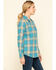 Image #3 - Ariat Women's Boot Barn Exclusive FR Savana Plaid Print Long Sleeve Work Shirt, , hi-res