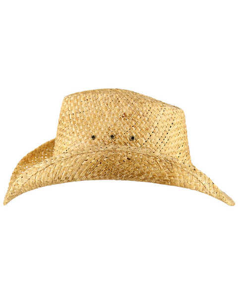 Image #2 - Cody James® Natural Straw Cowboy Hat, Brown, hi-res