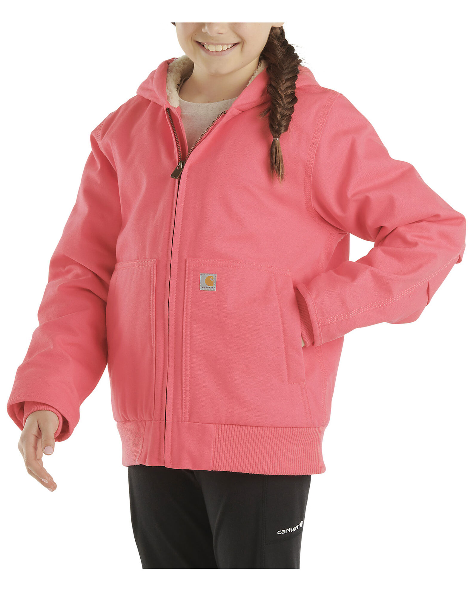 Carhartt Little Girls Insulated Hooded Active Jacket Boot Barn