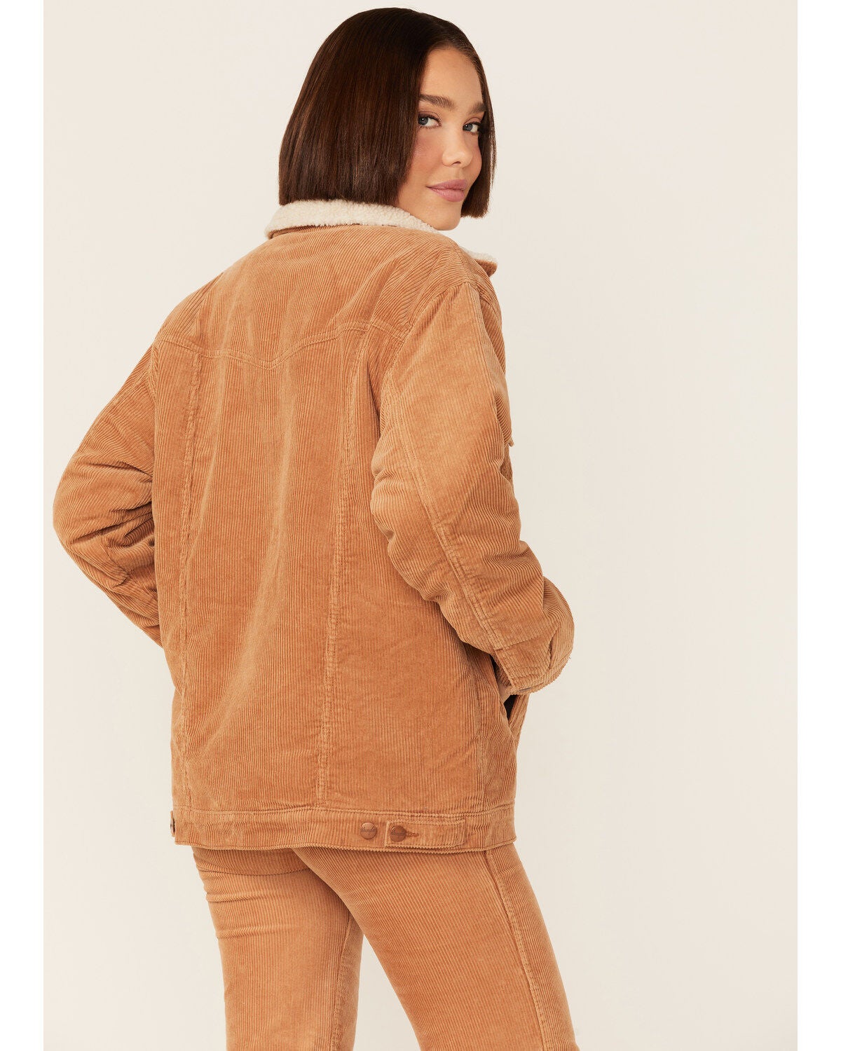 tan corduroy jacket