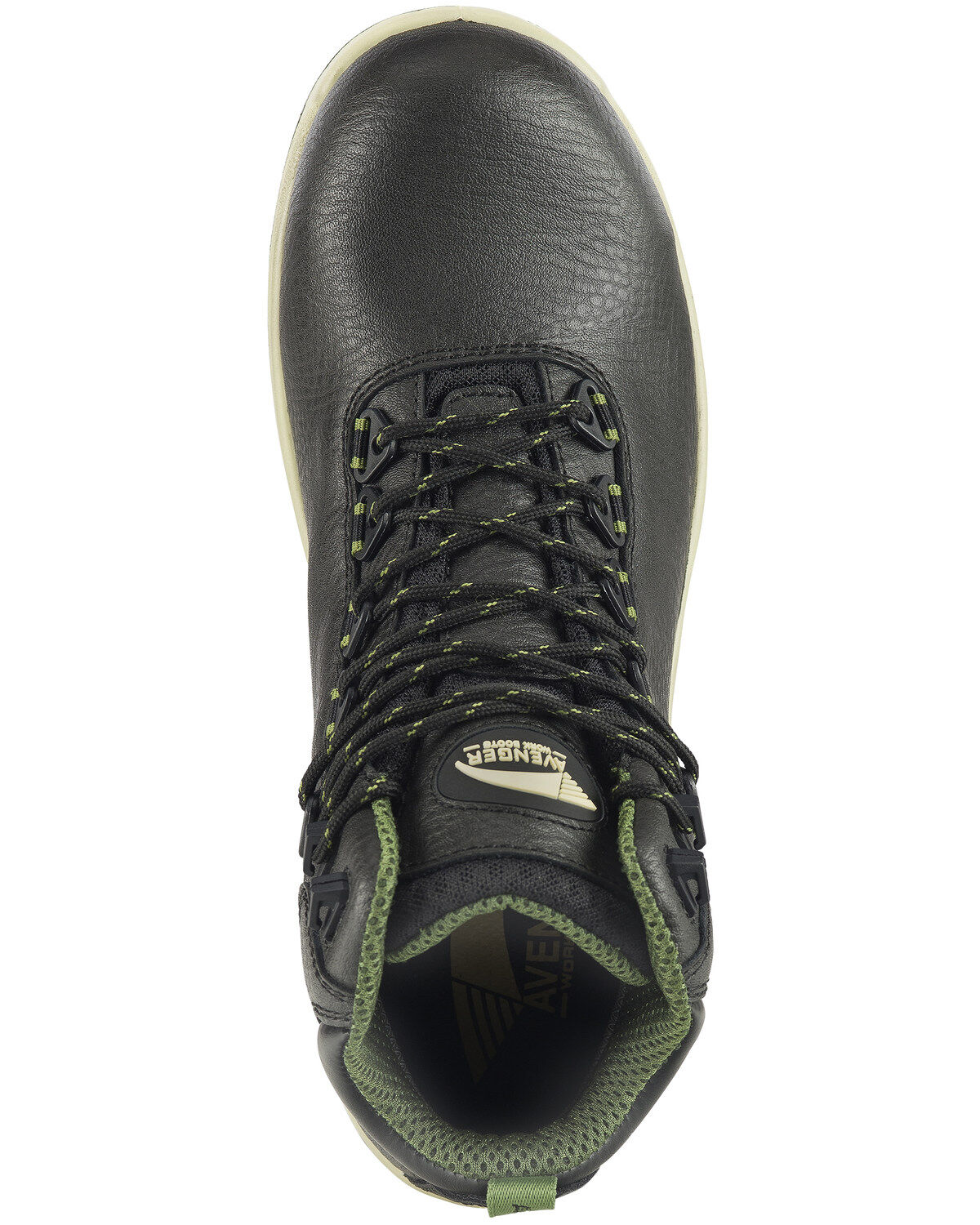 Image #6 - Avenger Men's Breaker Work Boots - Composite Toe, Black, hi-res