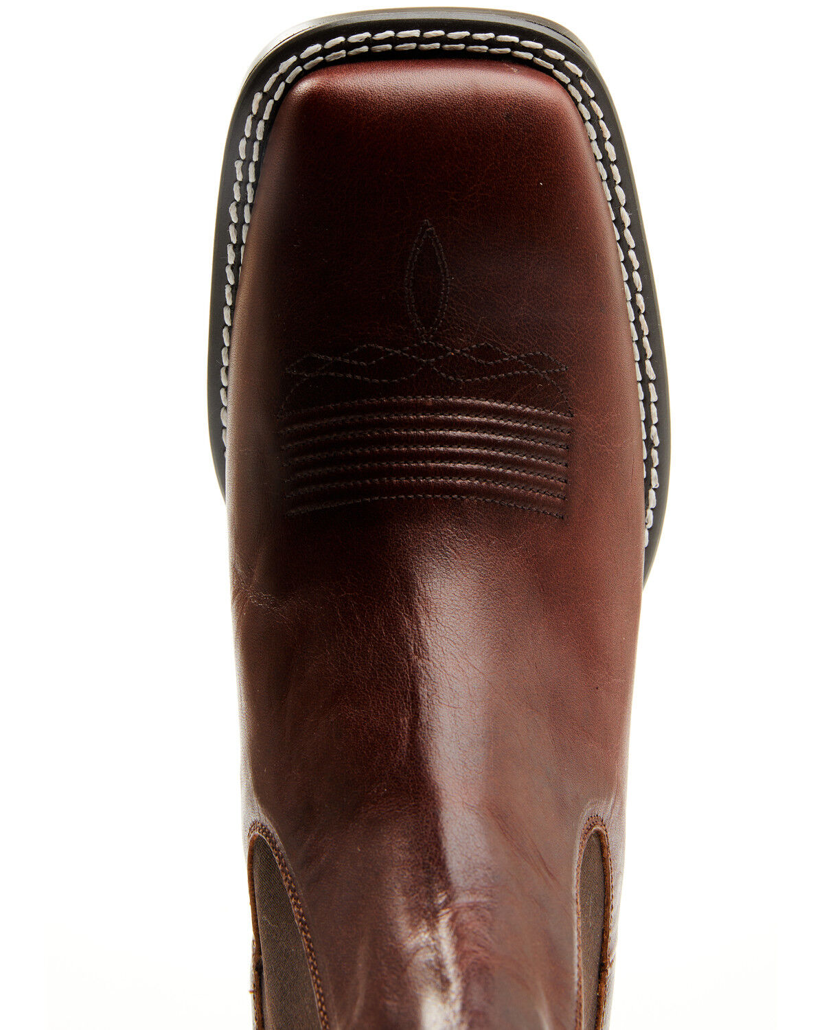 Image #6 - Cody James Men's Jones Chelsea Boots - Broad Square Toe, Cognac, hi-res
