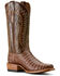 Image #1 - Ariat Men's Futurity Finalist Exotic Caiman Western Boots - Square Toe, Natural, hi-res
