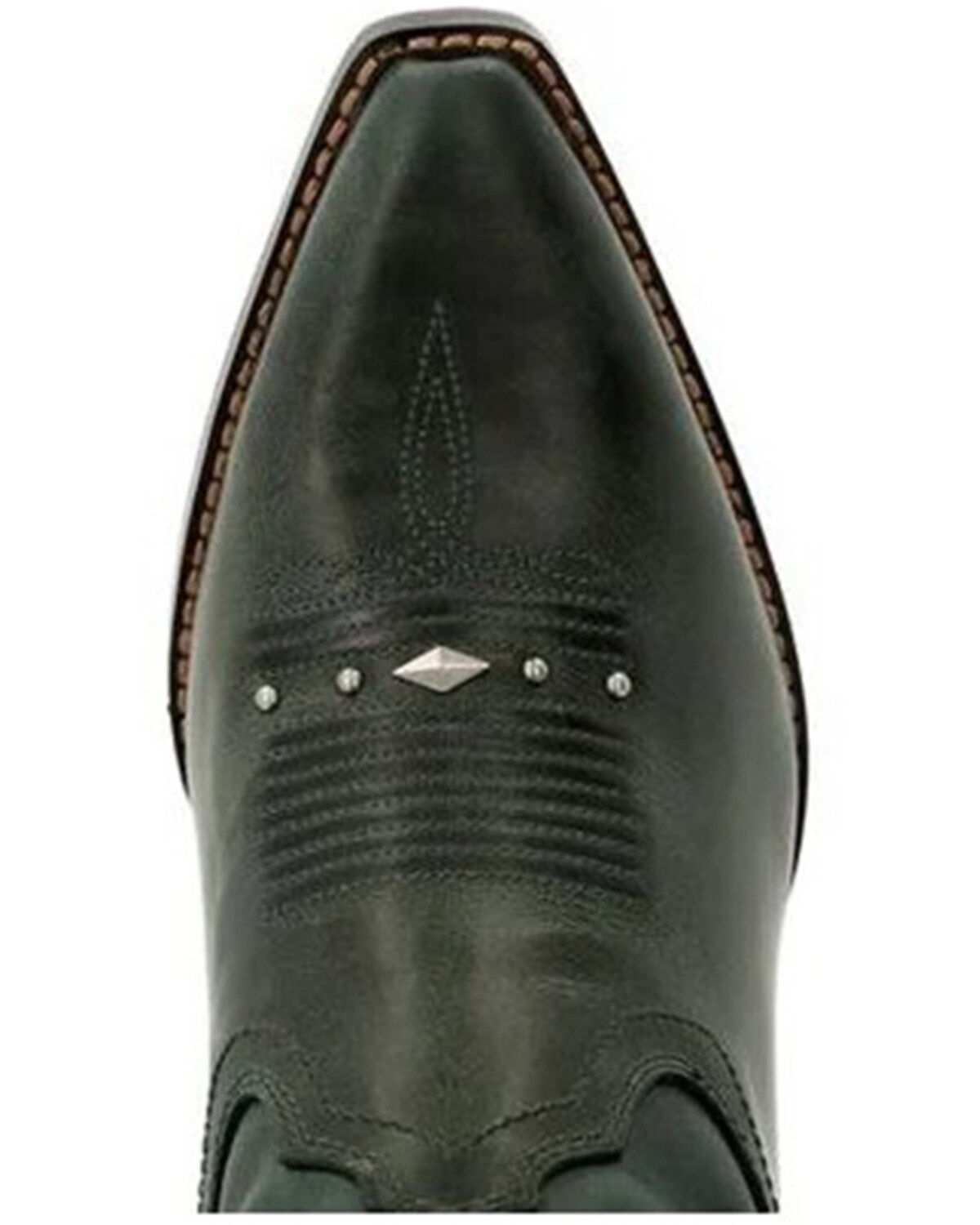 Image #6 - Durango Women's Green Crush Fashion Booties - Snip Toe, Dark Green, hi-res